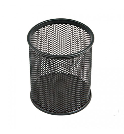 Bicchiere Portapenne Tondo In Rete Metallica Siam