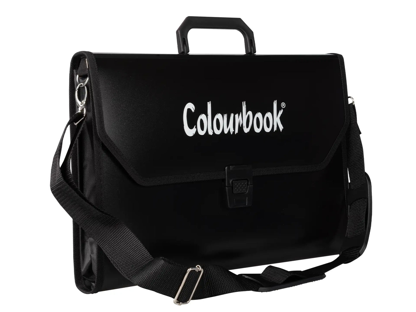 Valigetta In Ppl Con Soffietto E Tracolla 26X39 Nera