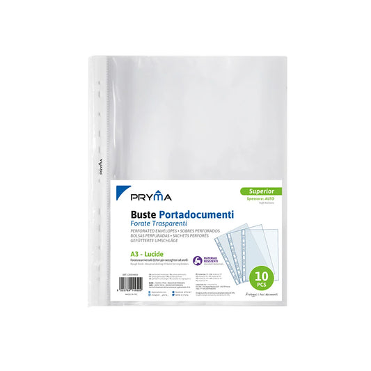 Buste Forate 30X42 Lato Lungo Pryma Superior Cf.10