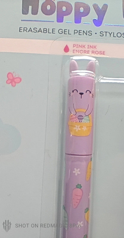 Set 2 Penne Cancellabili Hoppy Easter - Bunny e Chick - Limited Edition