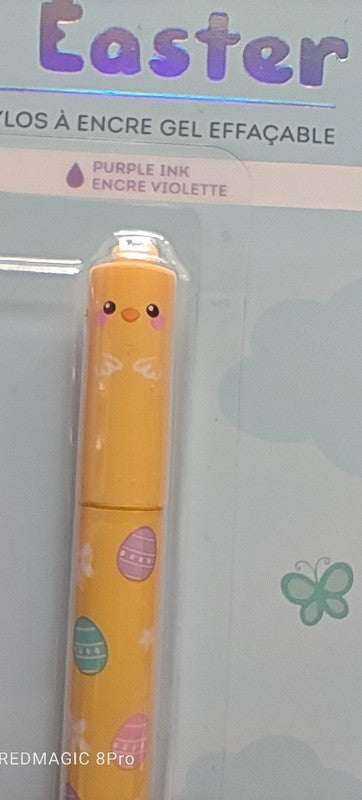 Set 2 Penne Cancellabili Hoppy Easter - Bunny e Chick - Limited Edition