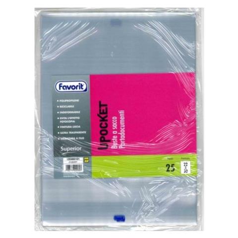 Busta Upocket Favorit 22X30 Superior