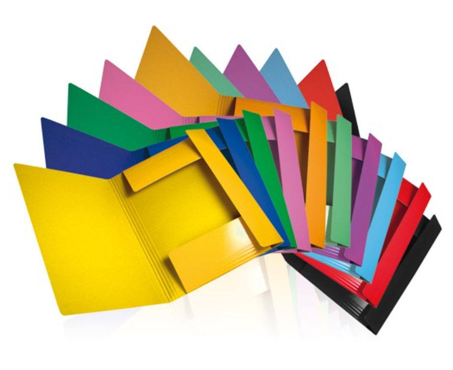 Cartella Con Elastico 24X34 In Cartone Robusto Memotak