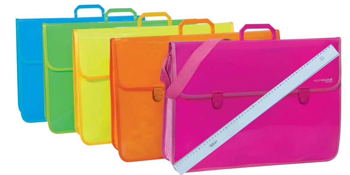 Valigetta In Ppl Con Soffietto 58X39,5 Fluo