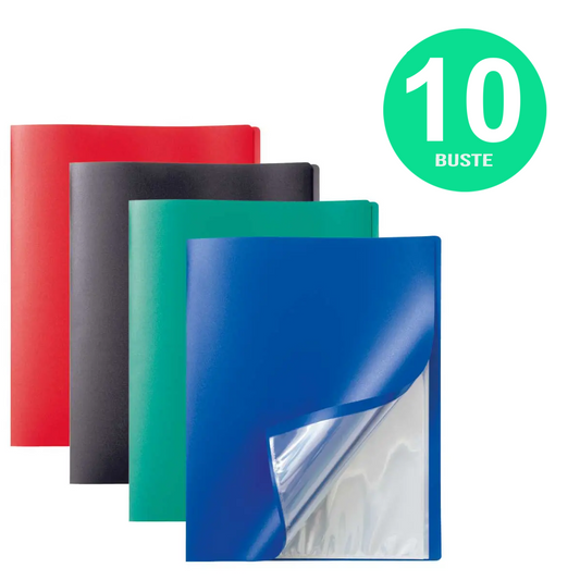 Portalistino 10 Buste Monocolore