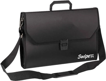 Valigetta In Ppl Con Soffietto E Tracolla 26X39 Nera